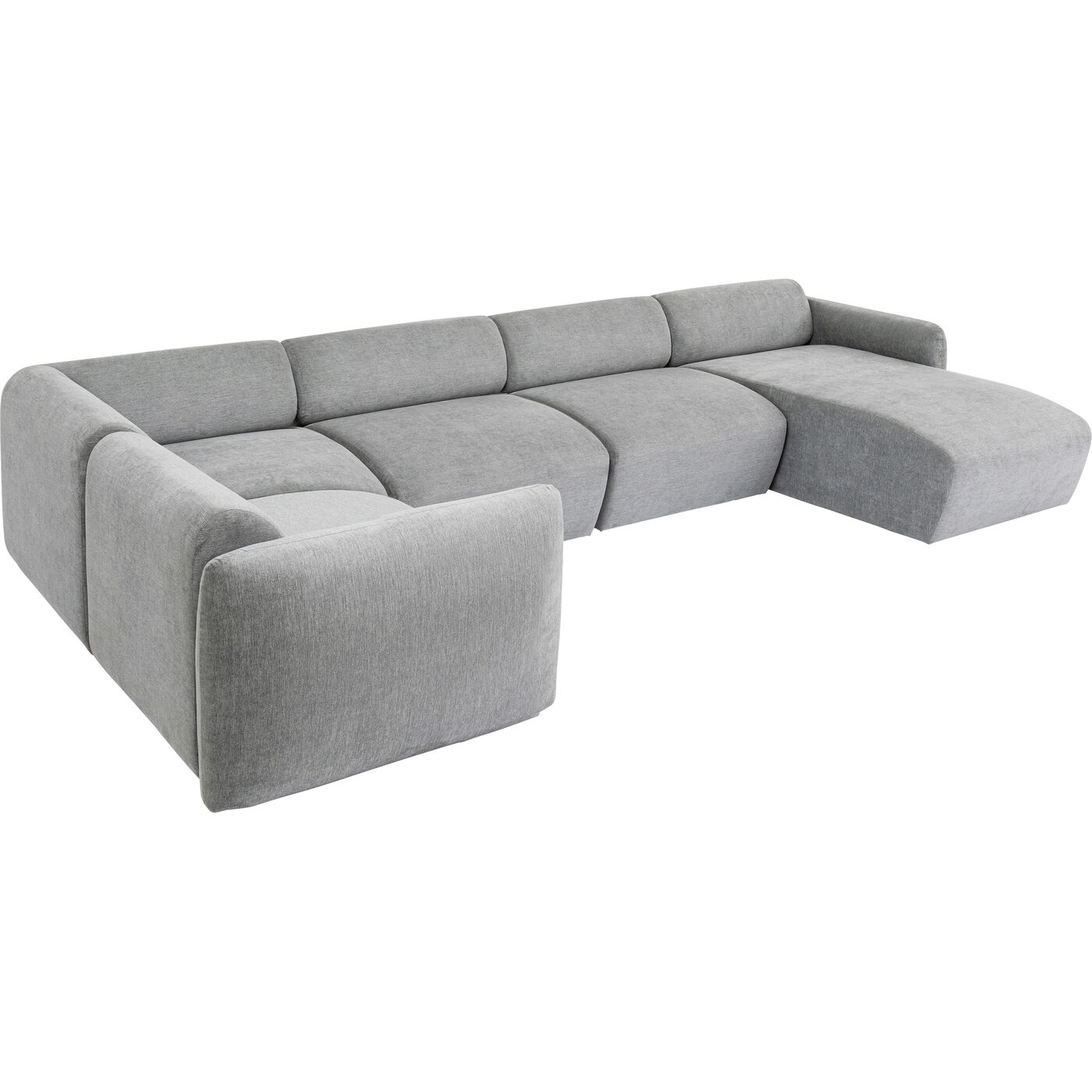 Диван модульный правосторонний 1 Lucca Grey Right 328 см
