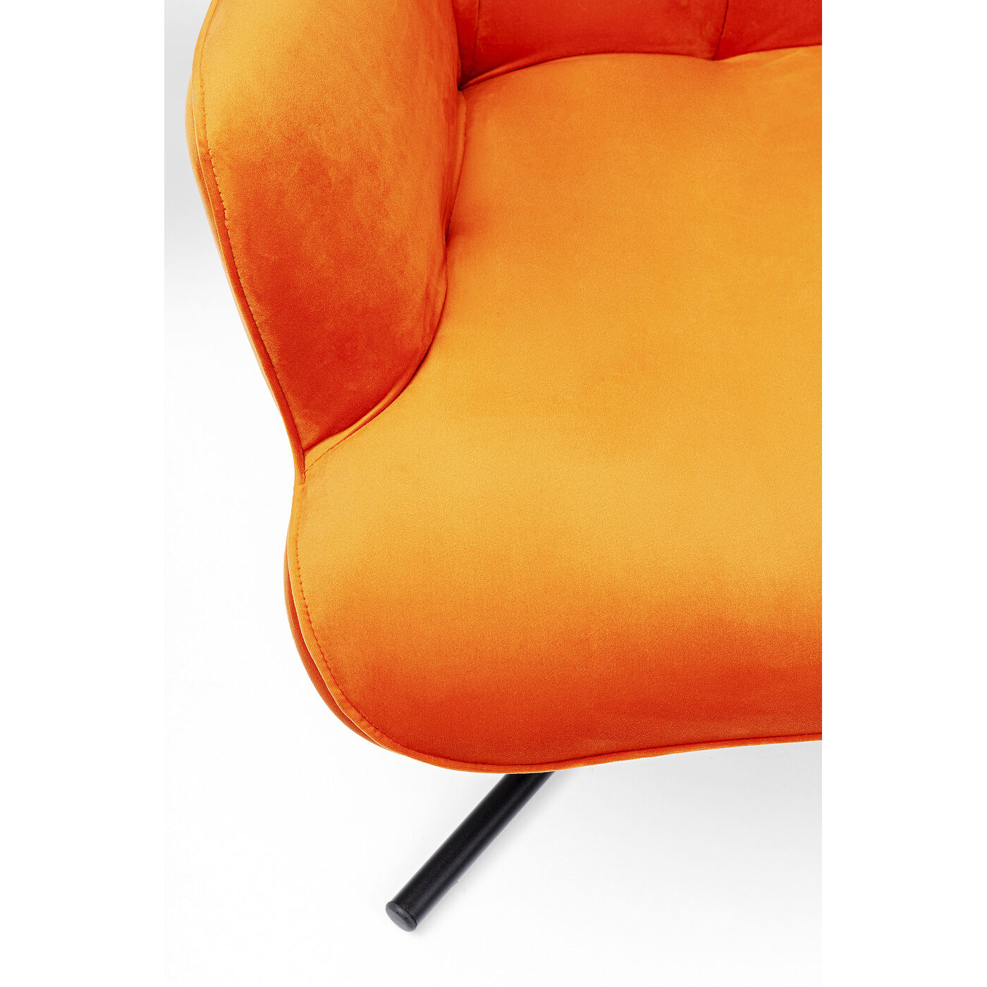 Кресло вращающееся Oscar Velvet Orange