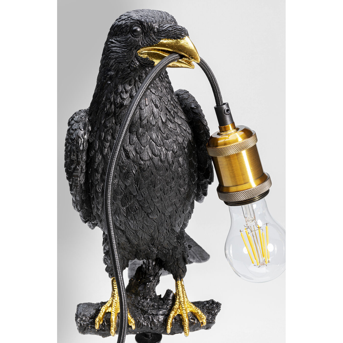 Светильник настольный Sitting Crow Mat Black
