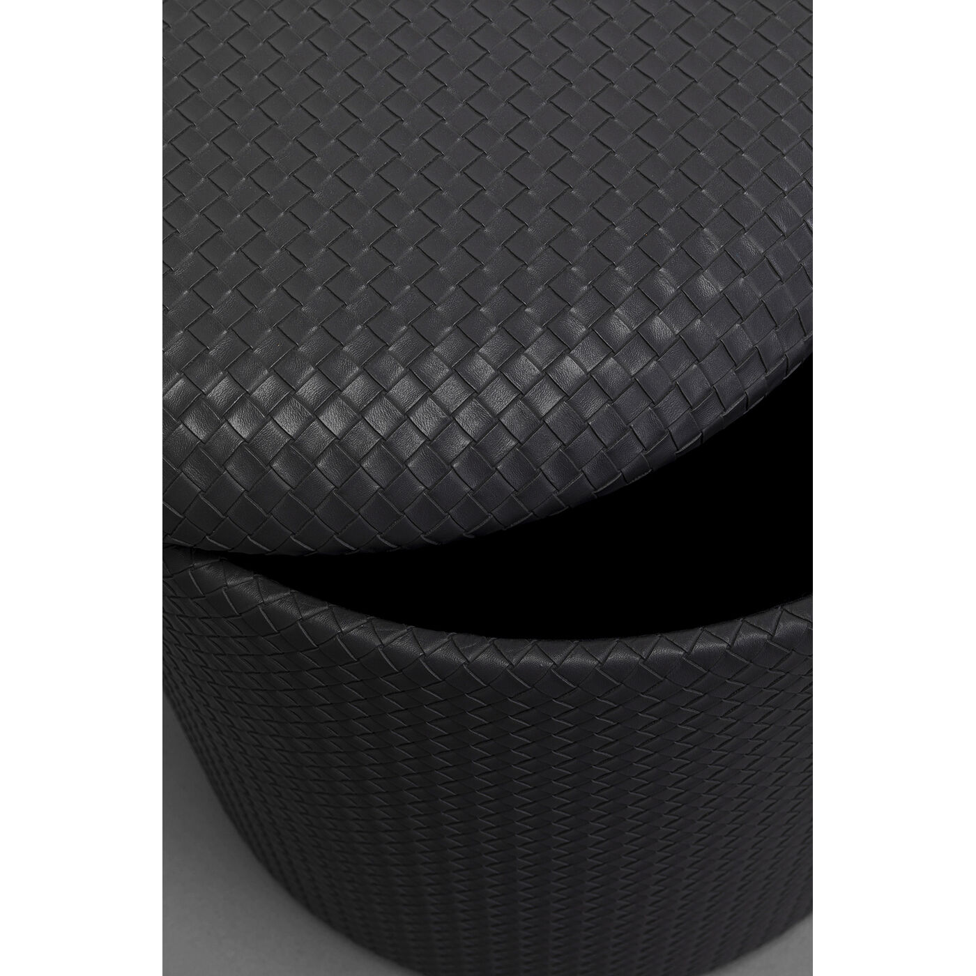 Пуф Venezia Storage Black Ø40 см