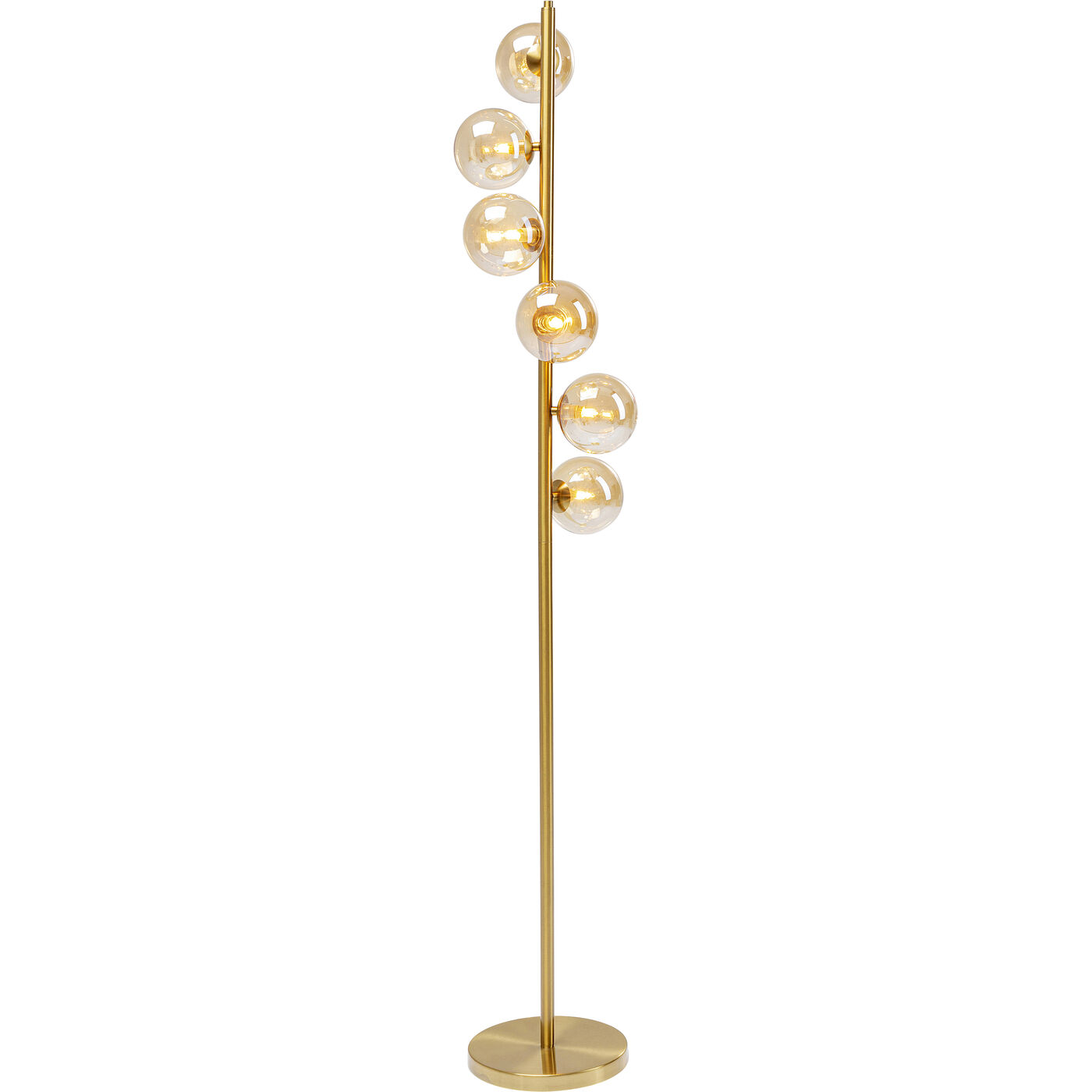 Светильник напольный Scal Balls Brass 160 см