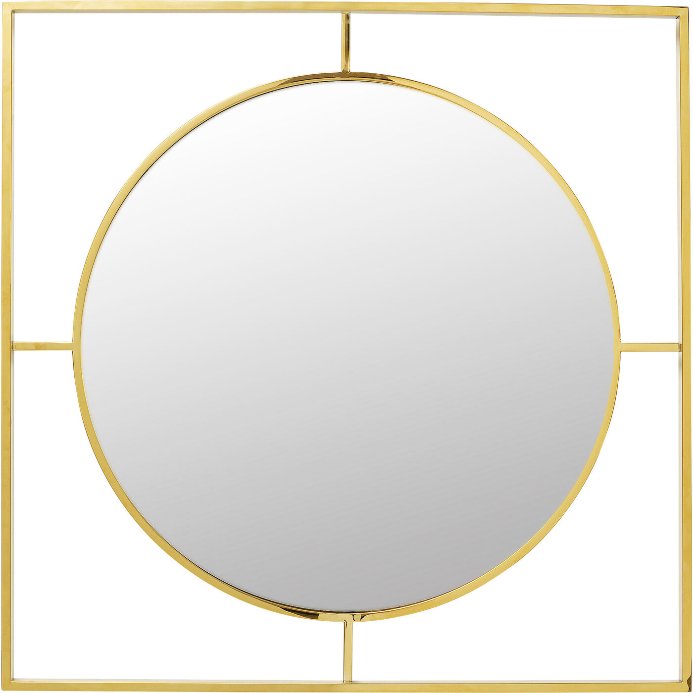 Зеркало Stanford Frame Gold Ø90 см