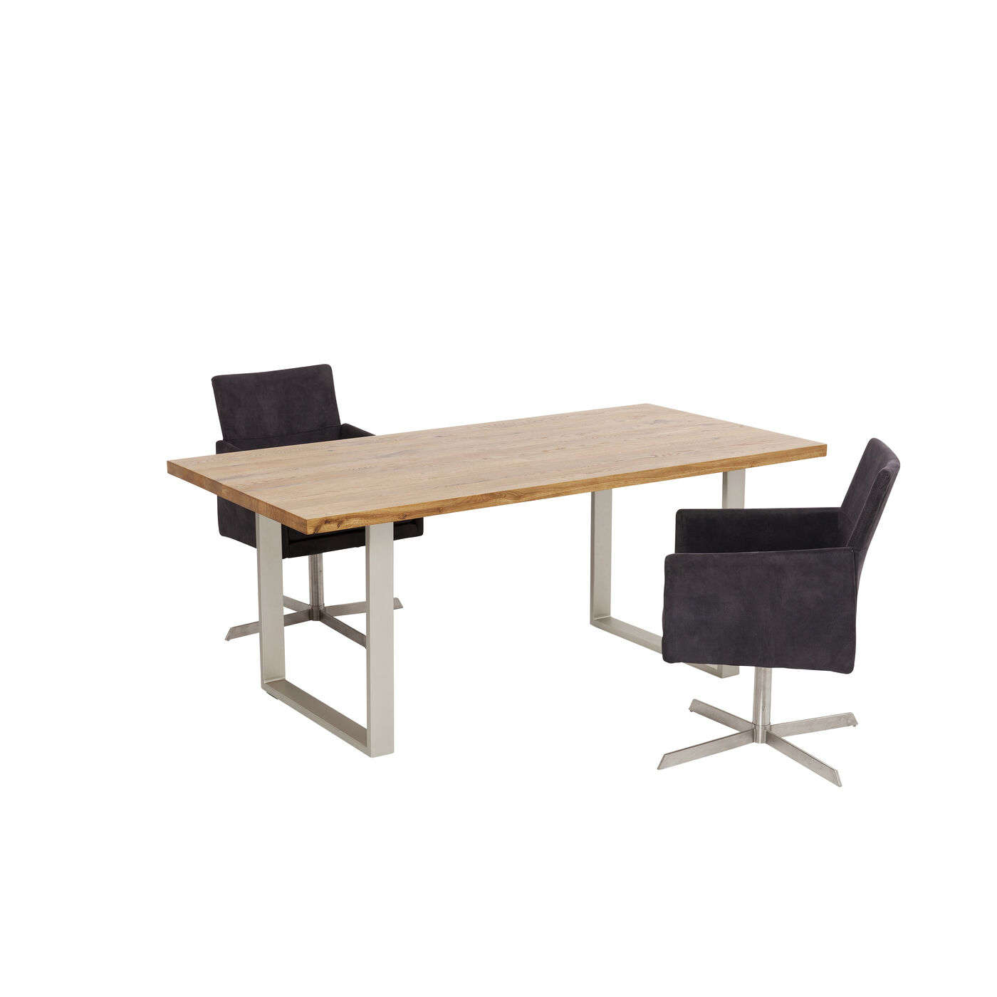 Стол Jackie Oak GK Silver 200x100 см