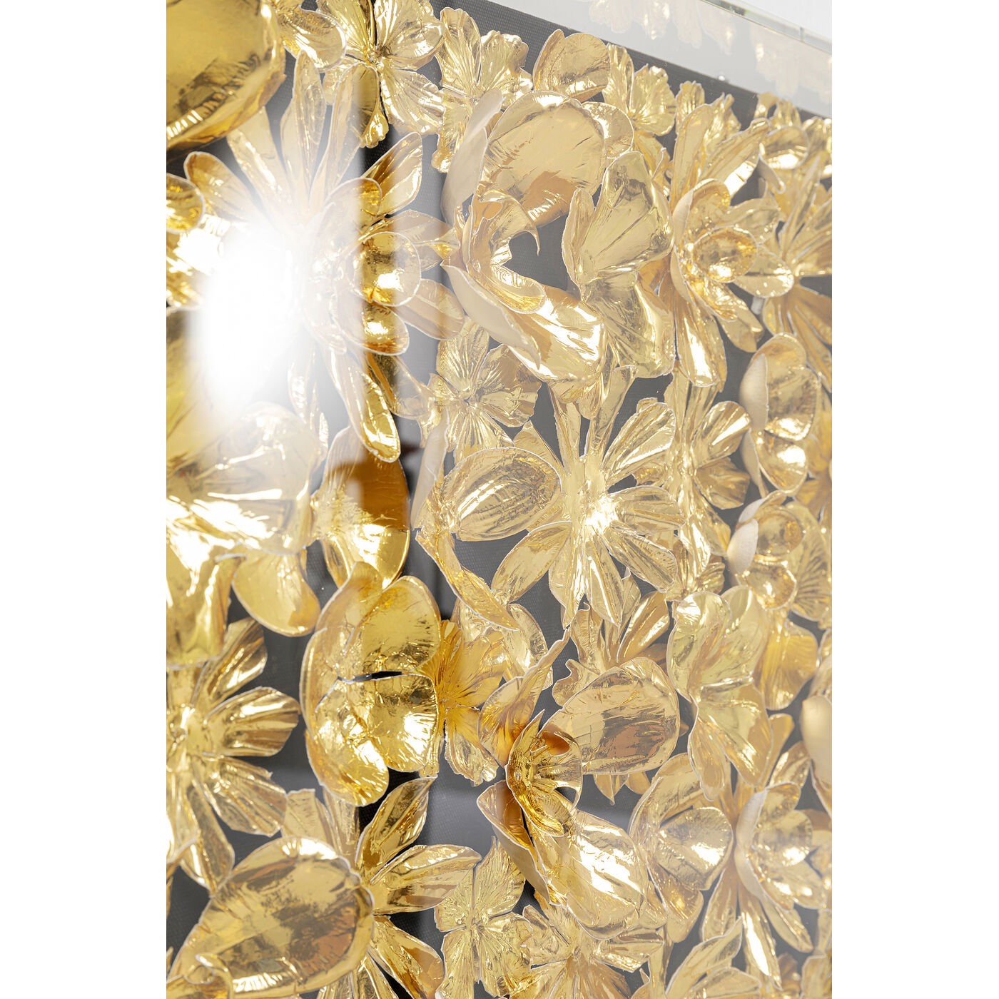 Панно настенное Gold Flower 80x80 см
