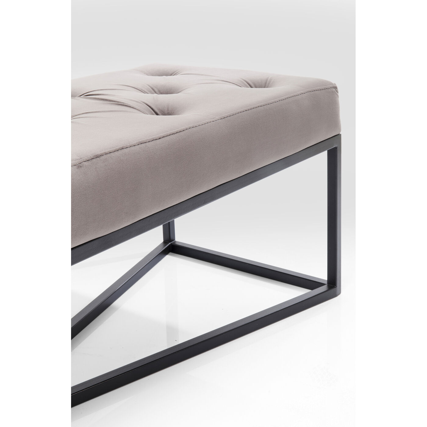 Скамья Crossover Grey Black 150x40 см
