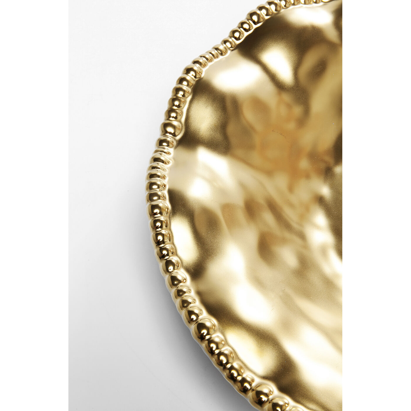 Тарелка Bell Gold Ø36 см