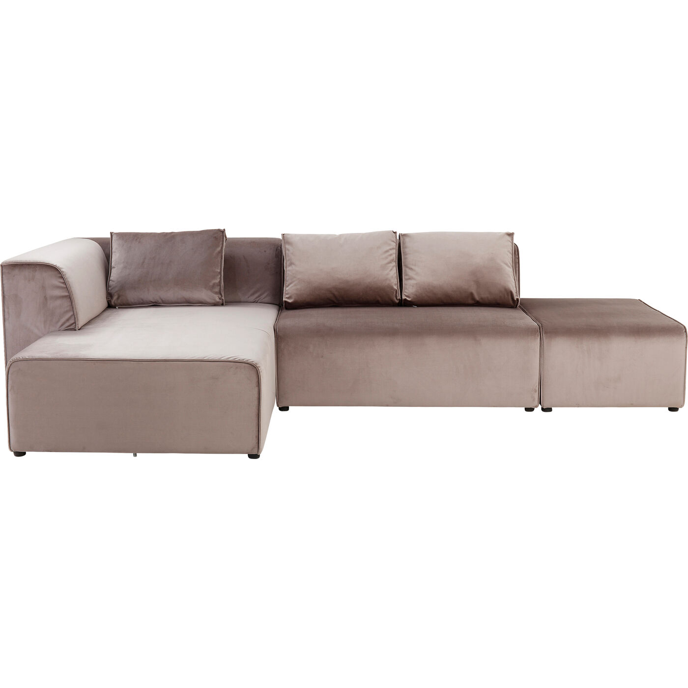 Диван угловой левосторонний Infinity Velvet Taupe Left