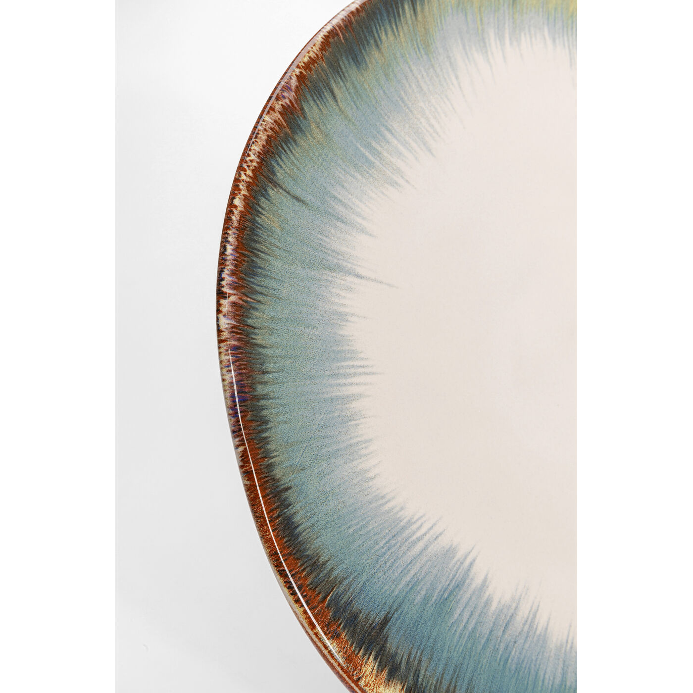Тарелка Organic White/Blue Ø26 см