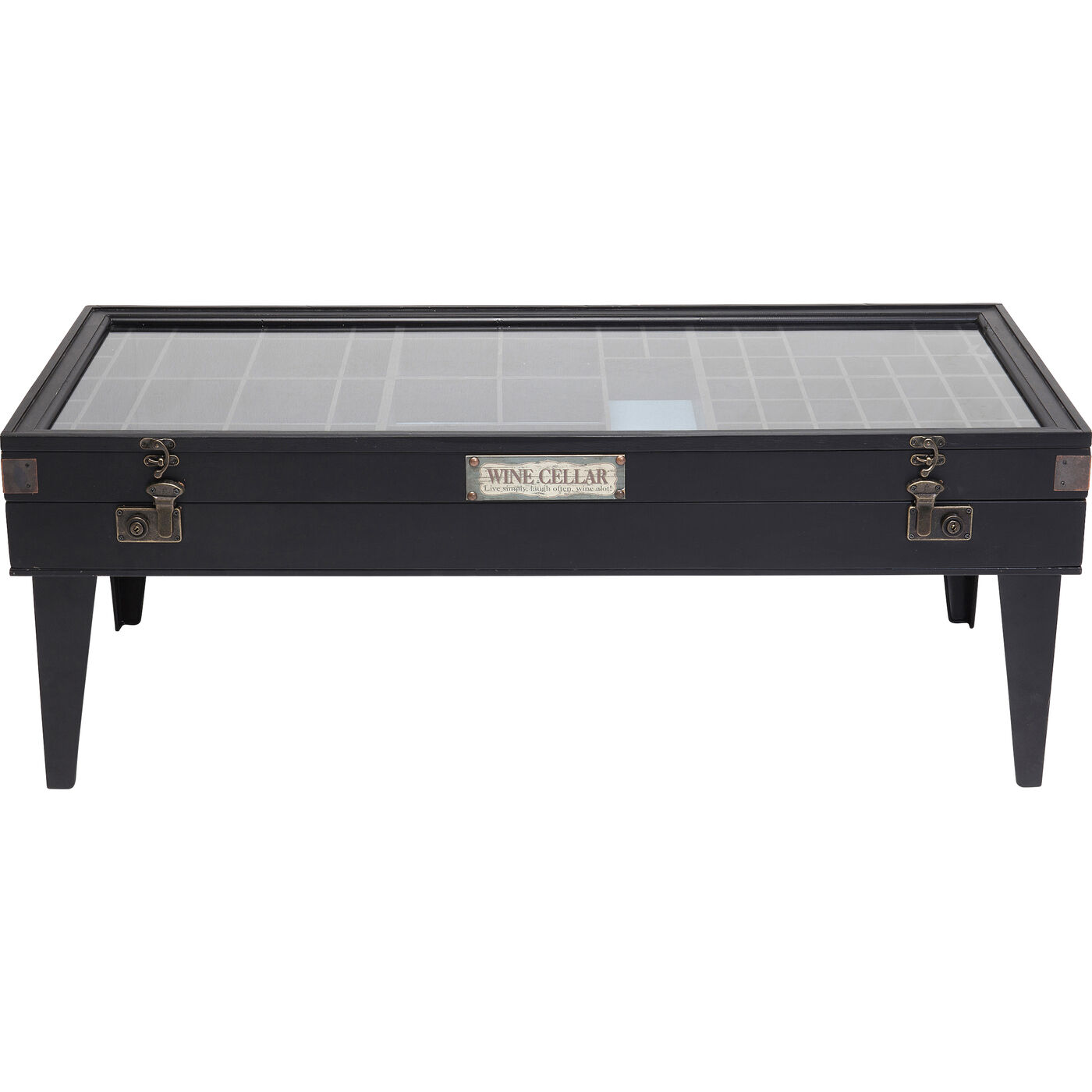 Стол кофейный Collector Black 122x55 см