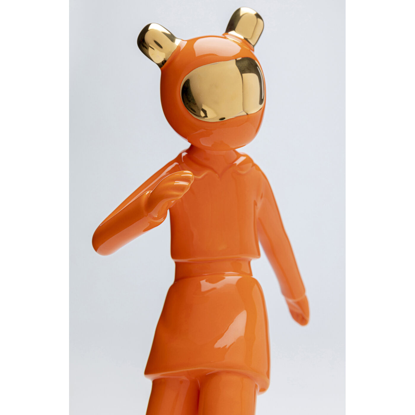Фигура декоративная Skating Astronaut Orange 33 см