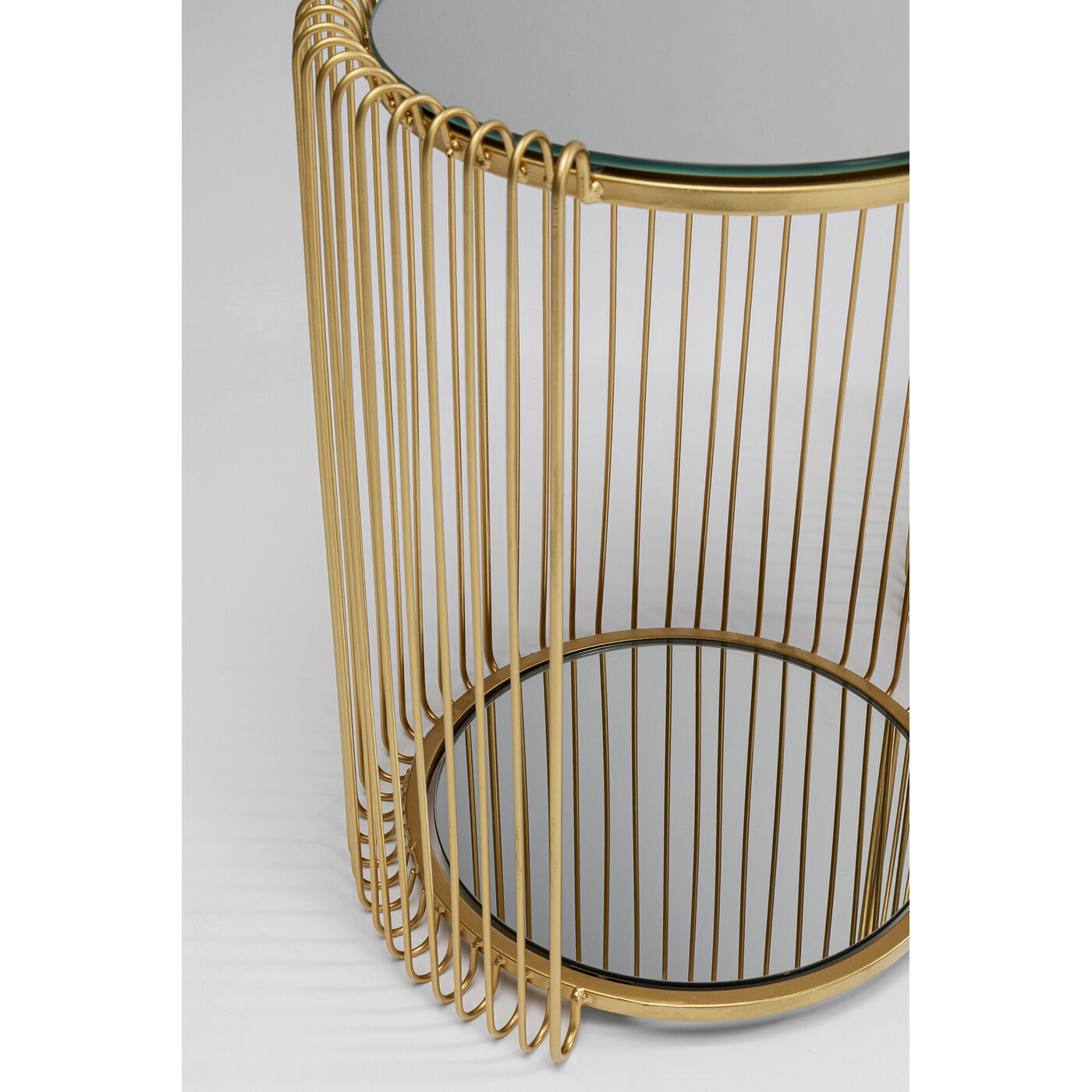 Стол приставной Wire Double Brass (2 шт.)