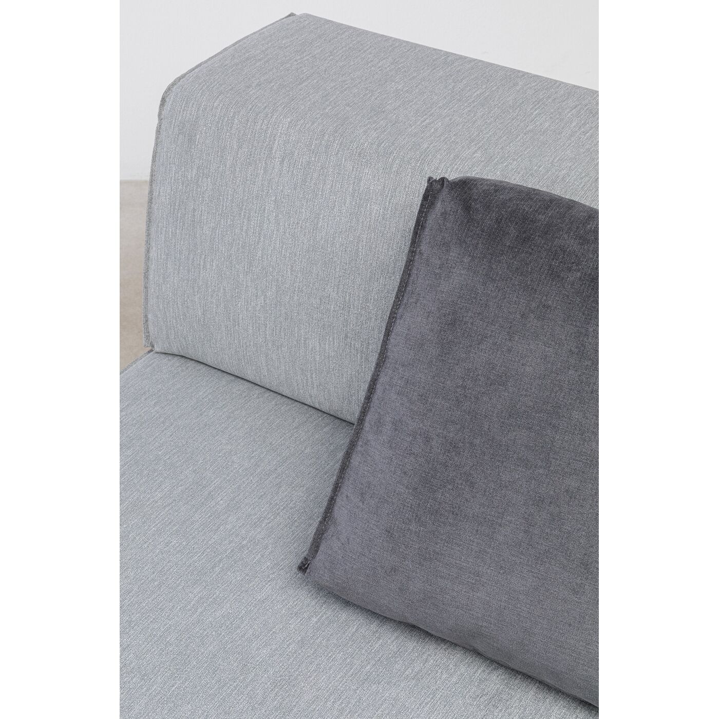 Оттоманка угловая левосторонняя Semi Infinity Elements Grey Left