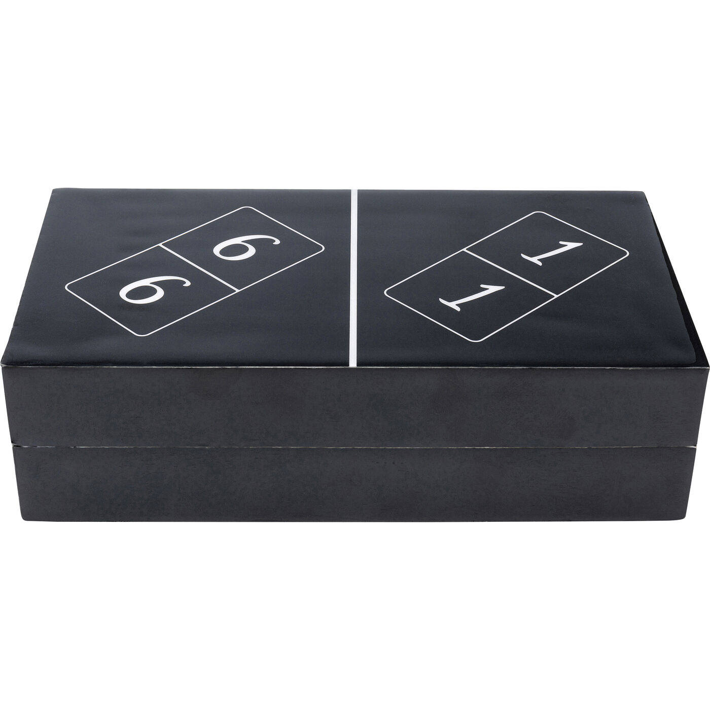 Объект декоративный Domino Black 24x7 см