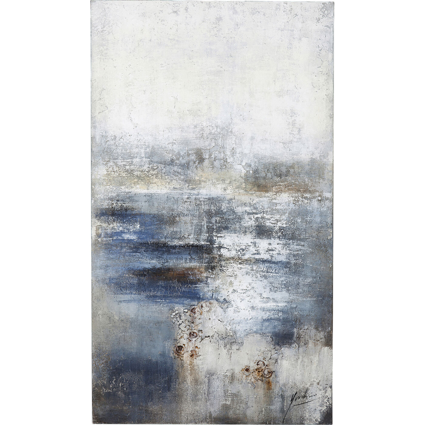 Картина Abstract Into The Night 210x120 см