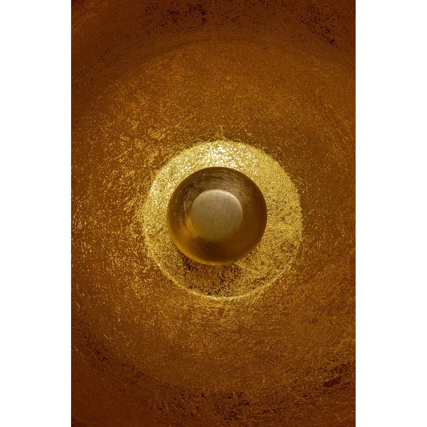 Светильник напольный Apollon Smooth Gold Ø50 см