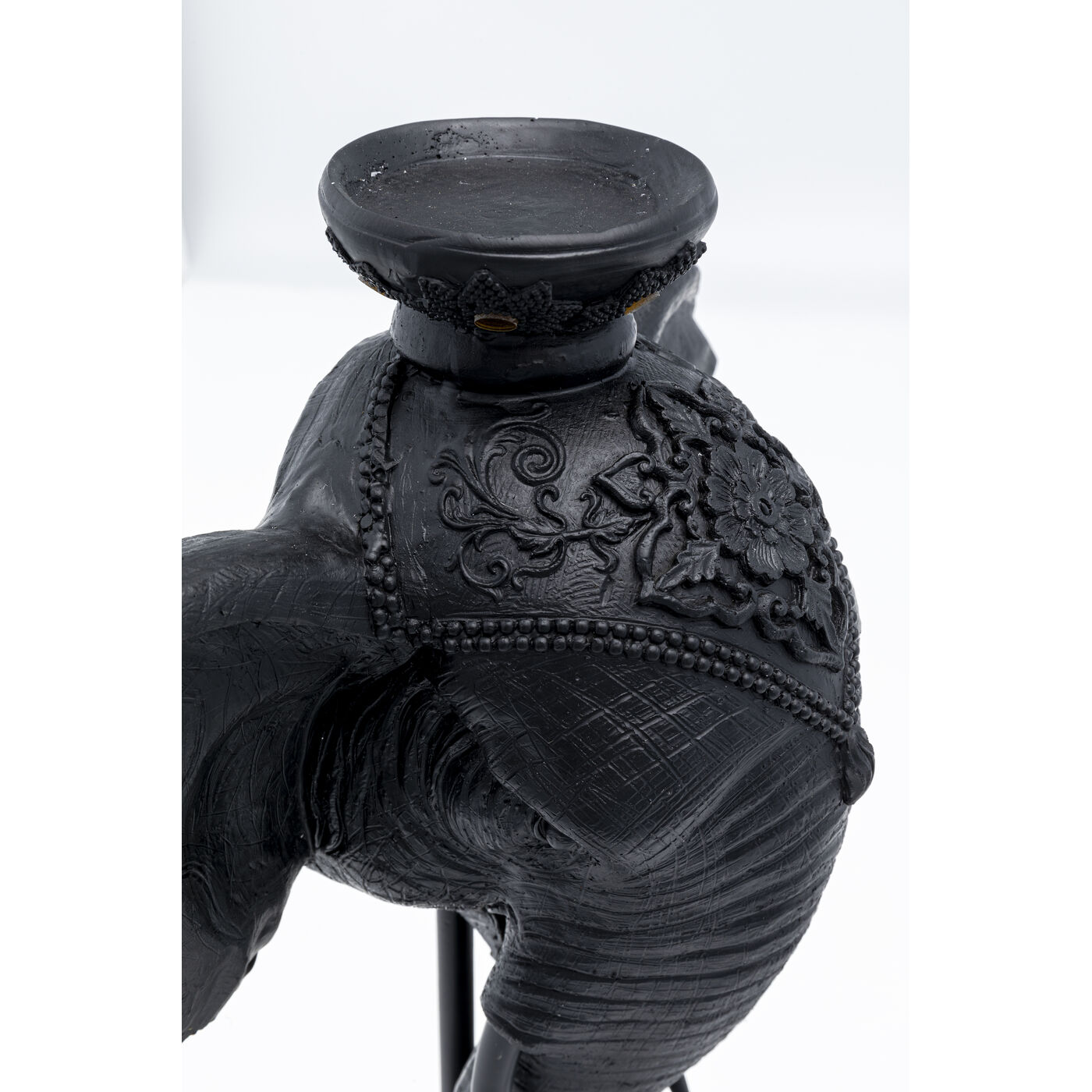 Подсвечник Elephant Head Black 49 см
