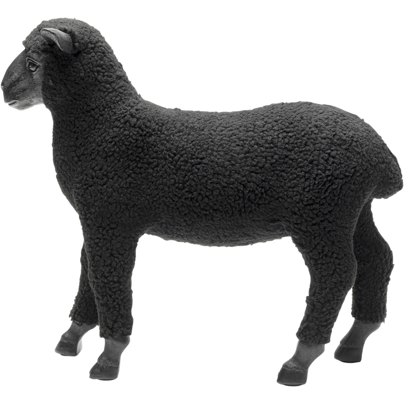 Фигура декоративная Happy Sheep Wool Black 37 см