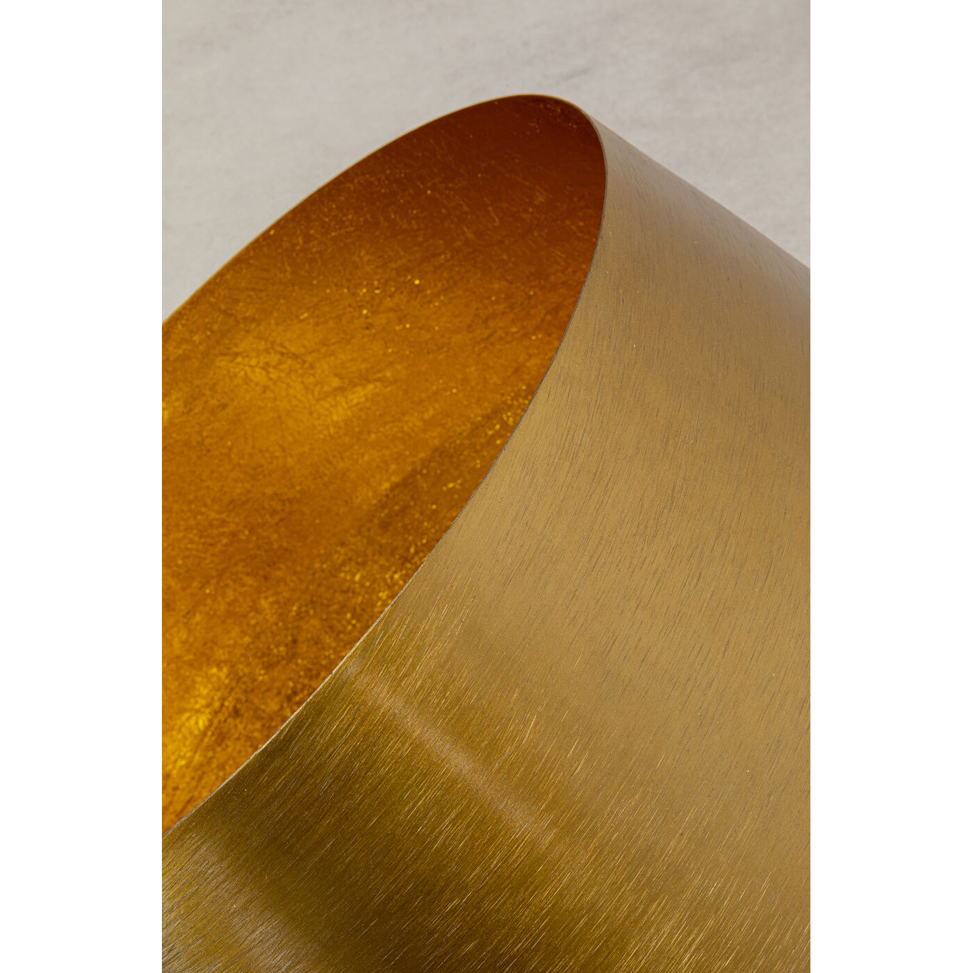Светильник напольный Apollon Smooth Gold Ø50 см