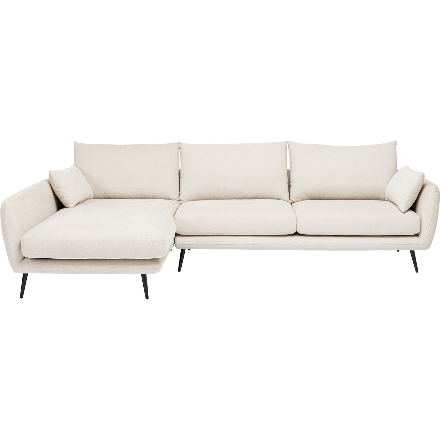 Диван угловой левосторонний Amalfi Left Creme 275 см
