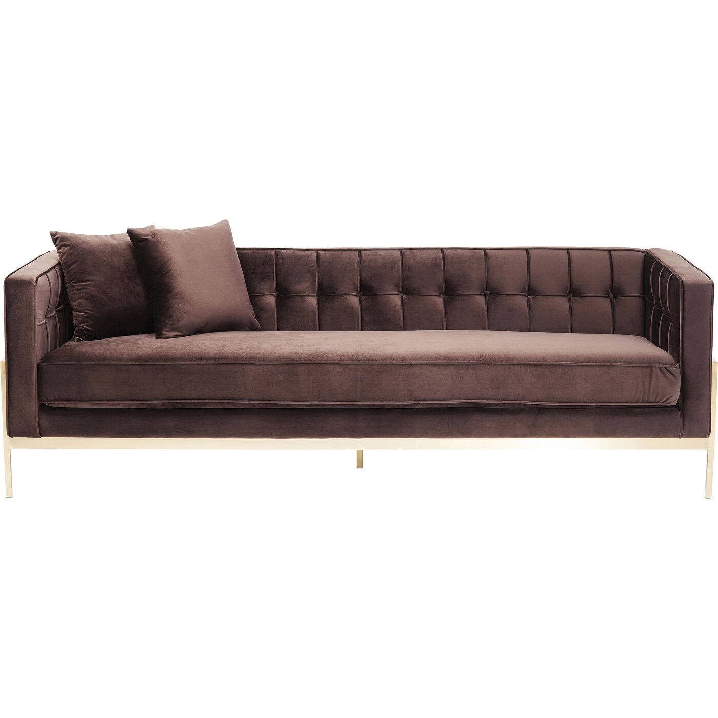 Диван трехместный Loft Brown