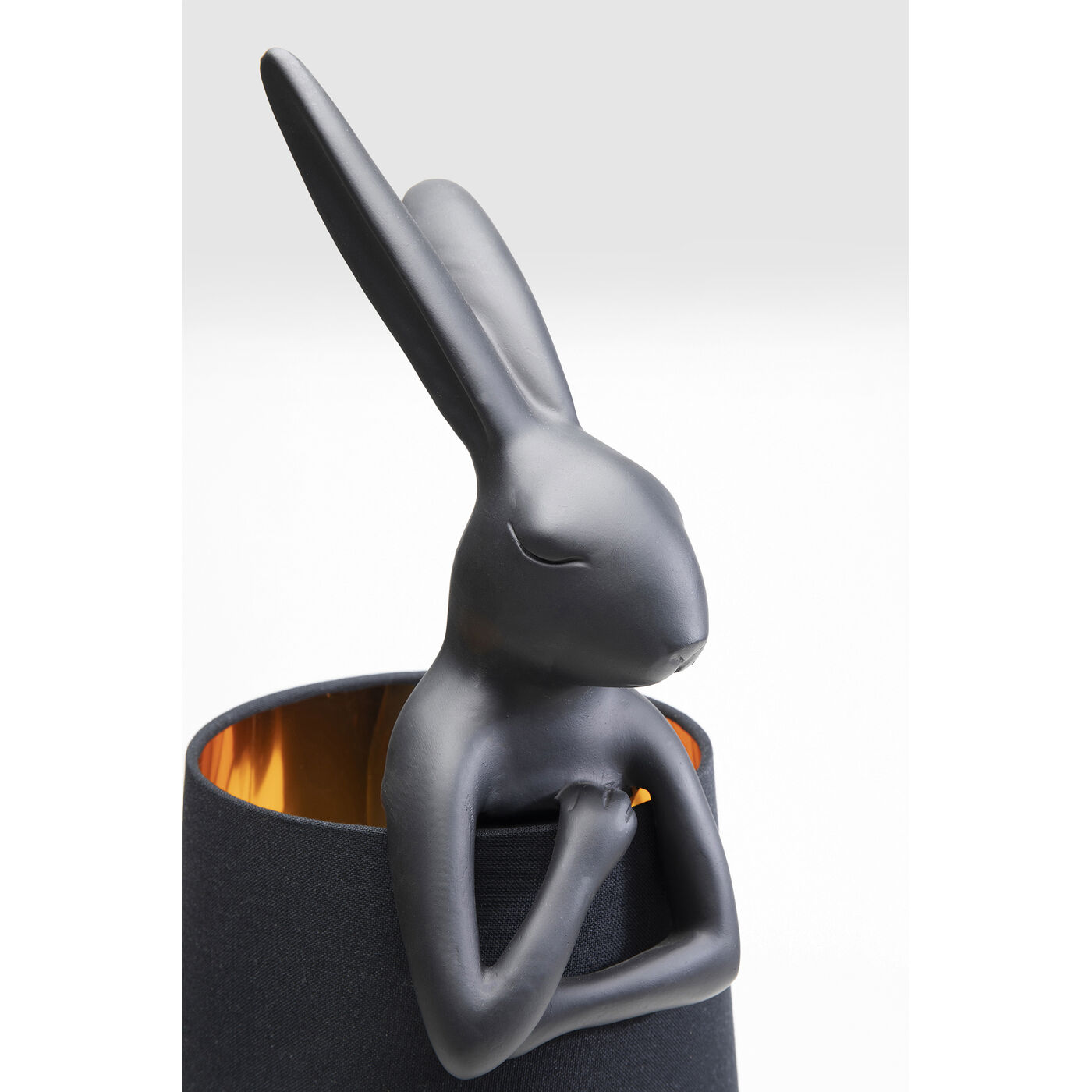 Светильник настольный Animal Rabbit Matt Black 68 см