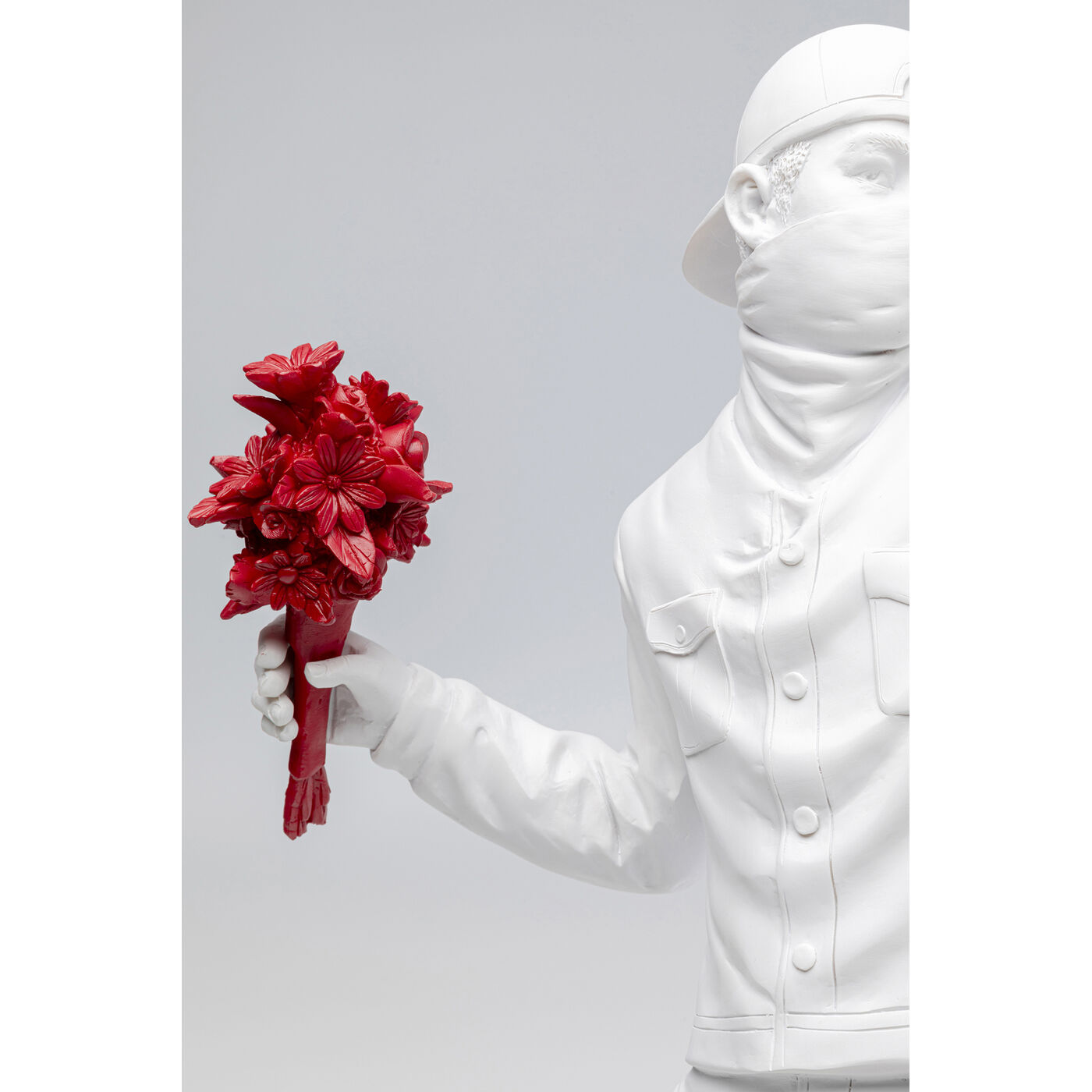 Фигура декоративная Street Art Bouquet White 67 см