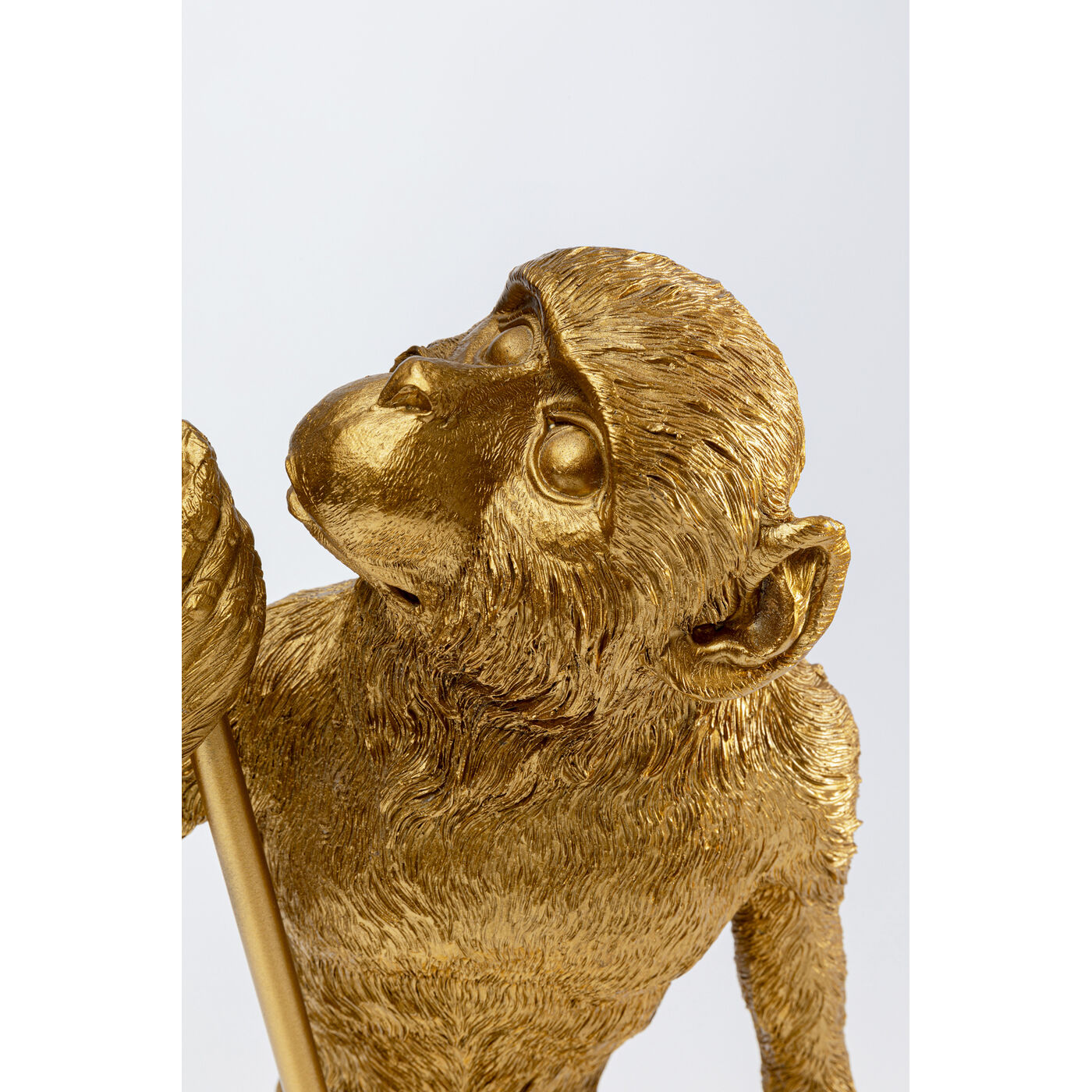 Светильник настольный Animal Standing Monkey Gold 51 см
