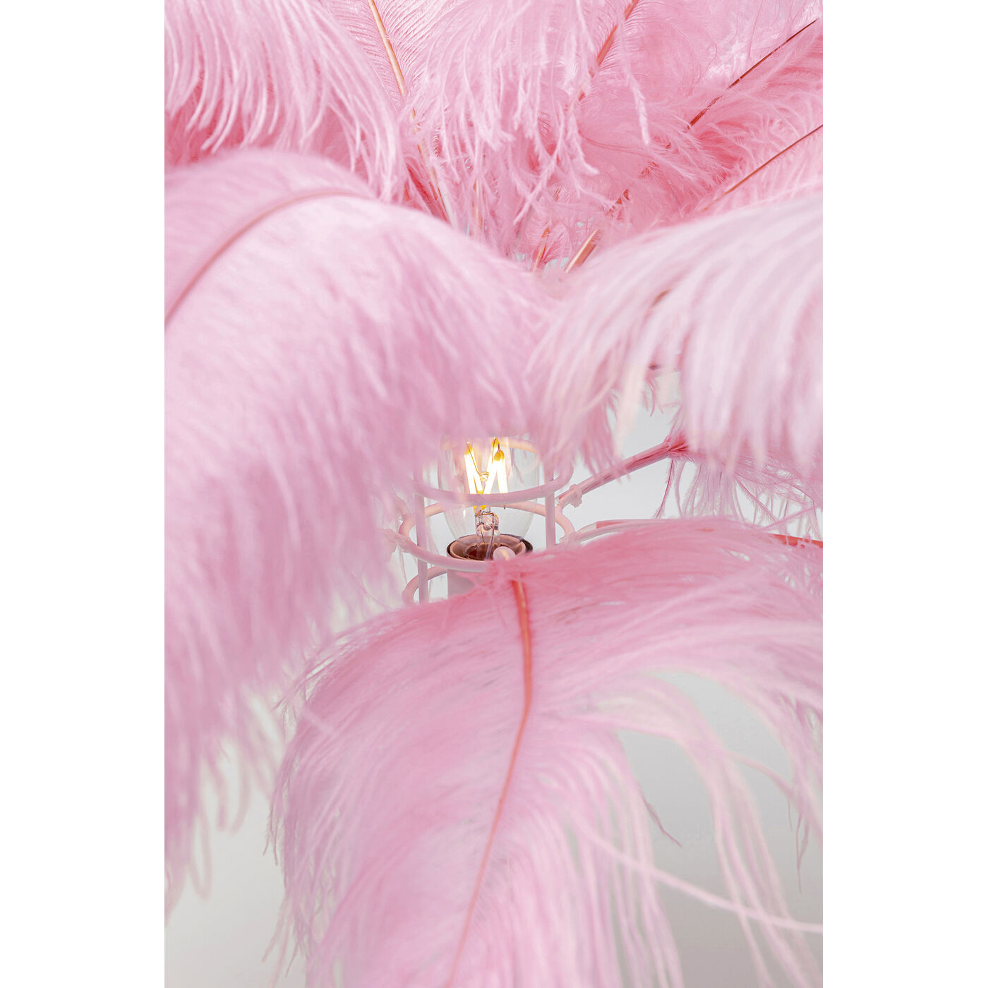 Светильник напольный Feather Palm Pink 165 см