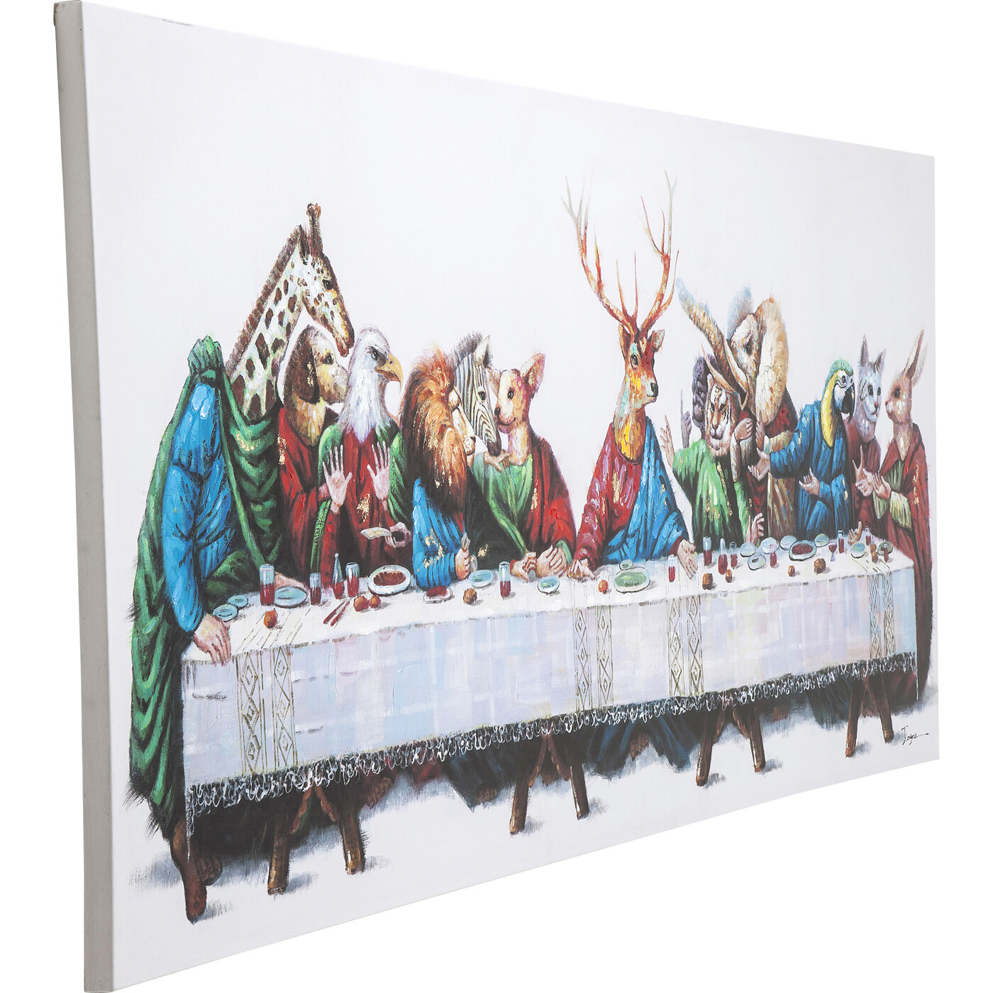 Картина Last Supper 100x240 см