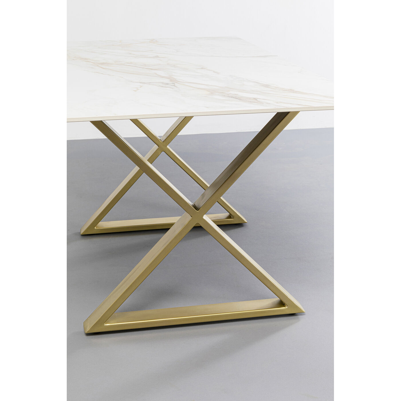 Стол обеденный Eternity Cross Brass160x80 см
