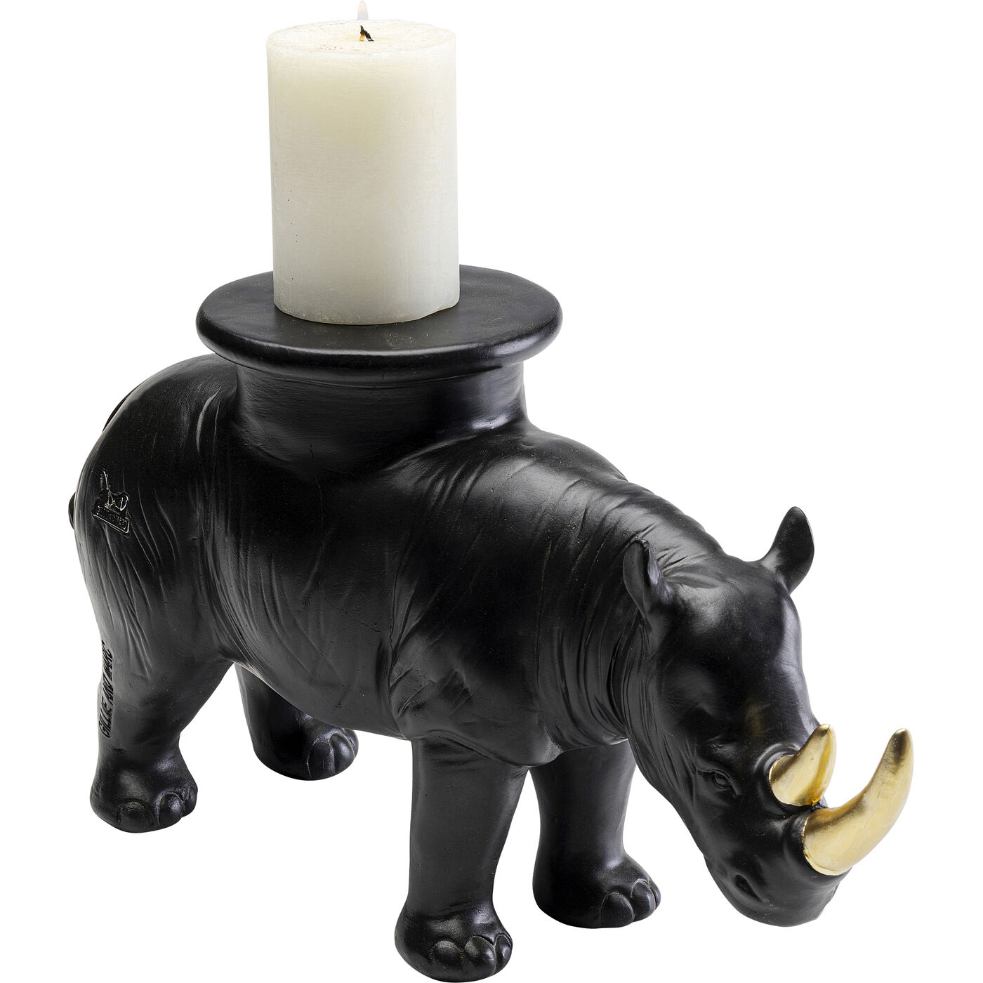Фигура декоративная Rhino Black 41 см